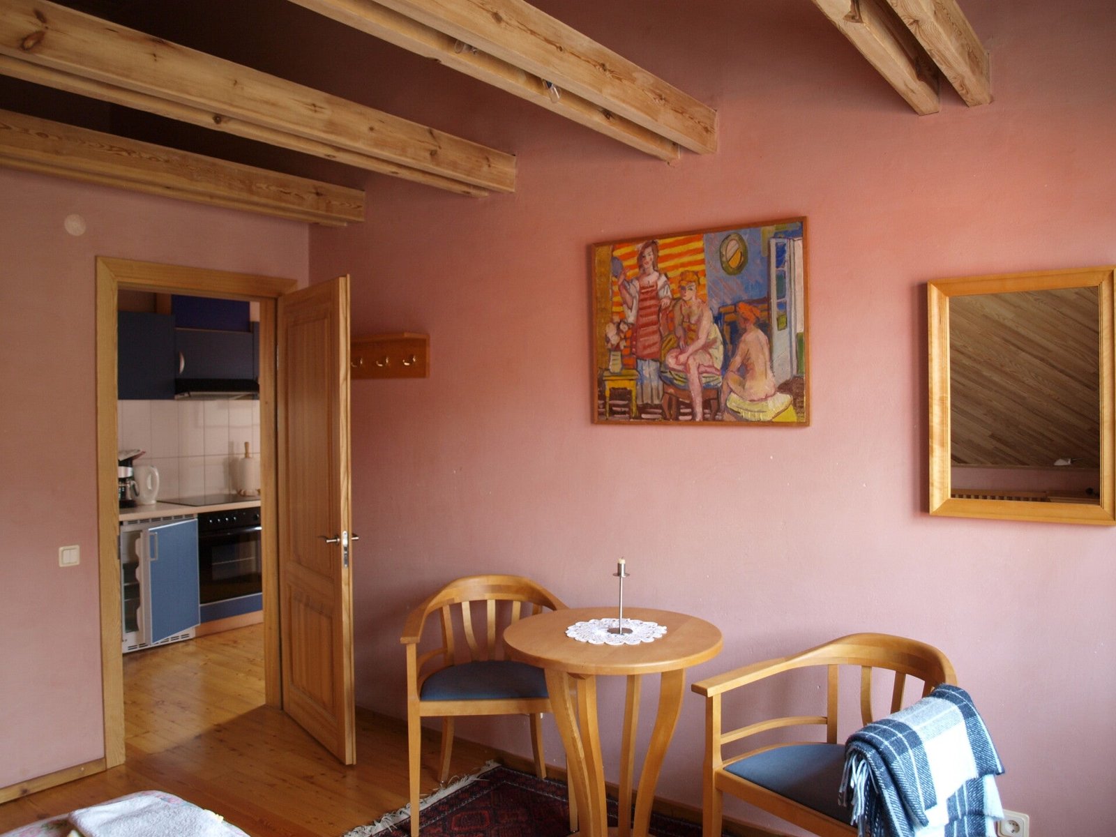 „Aikos“ apartamentai – valgomojo zona ir virtuvė