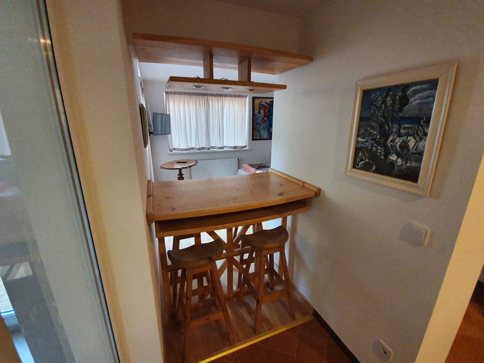 Vieno miegamojo apartamentai – poilsio zona