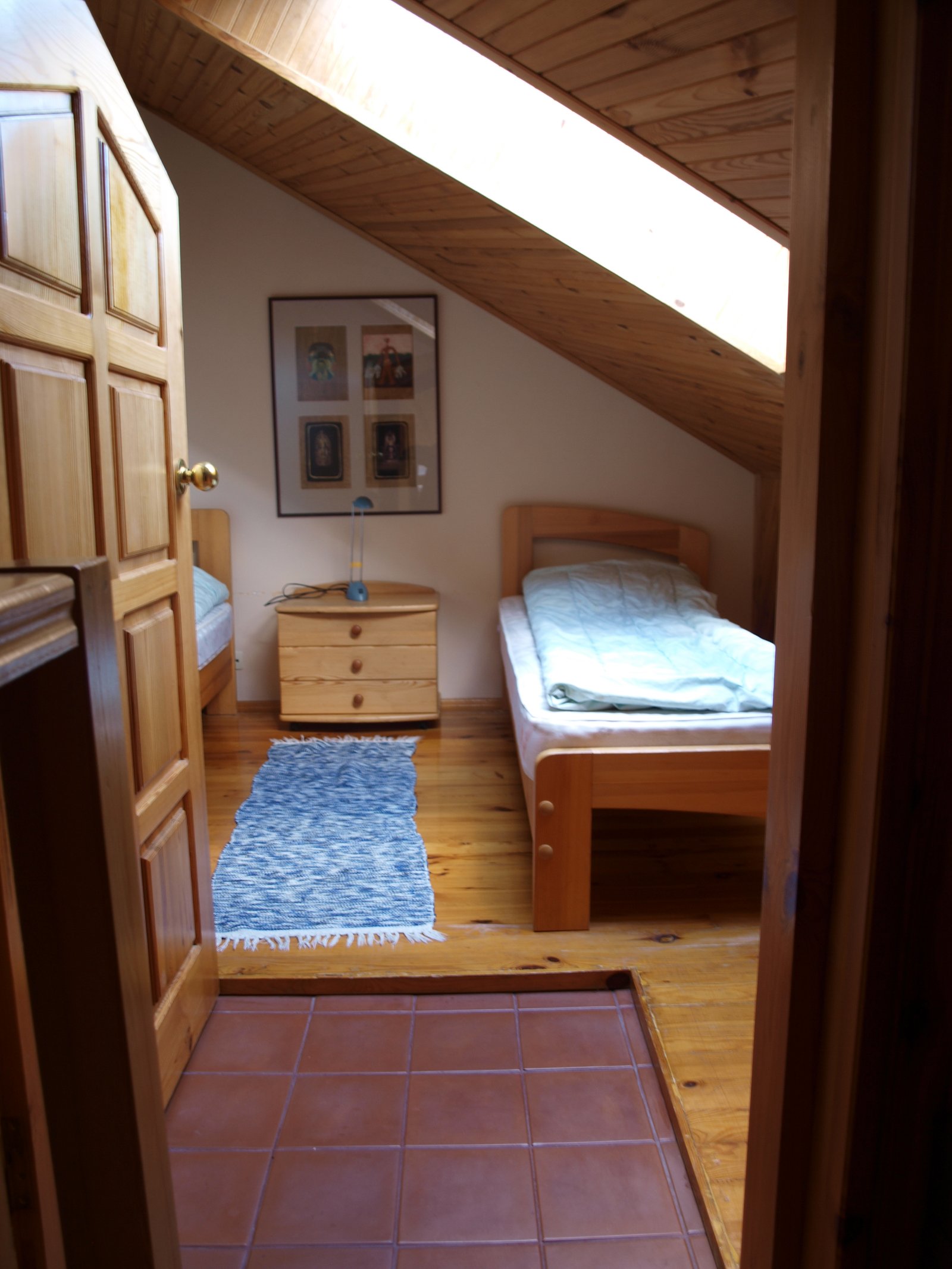 Dviejų miegamųjų apartamentai – kambarys su atskiromis lovomis